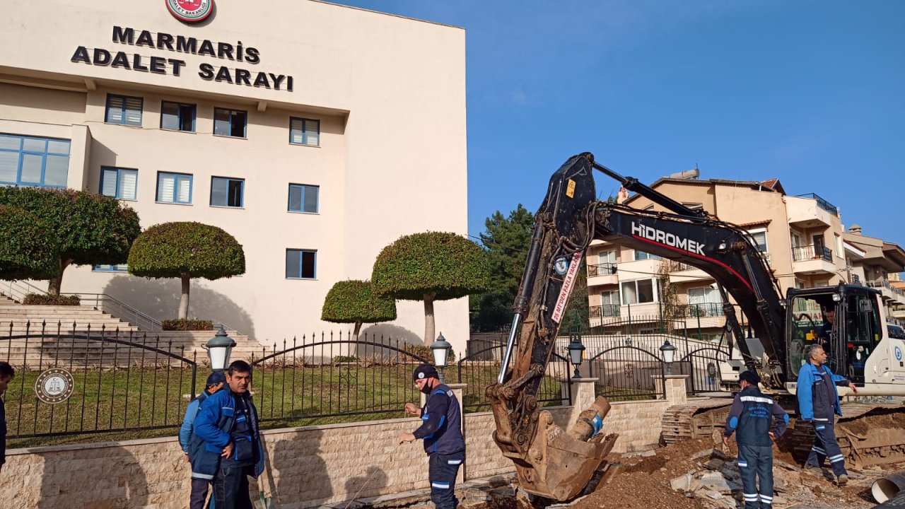 10 bin metre içme suyu hattı yenileniyor