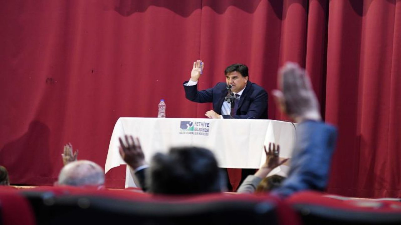 Fethiye’de Mart Ayı Meclis Toplantısı Yapıldı