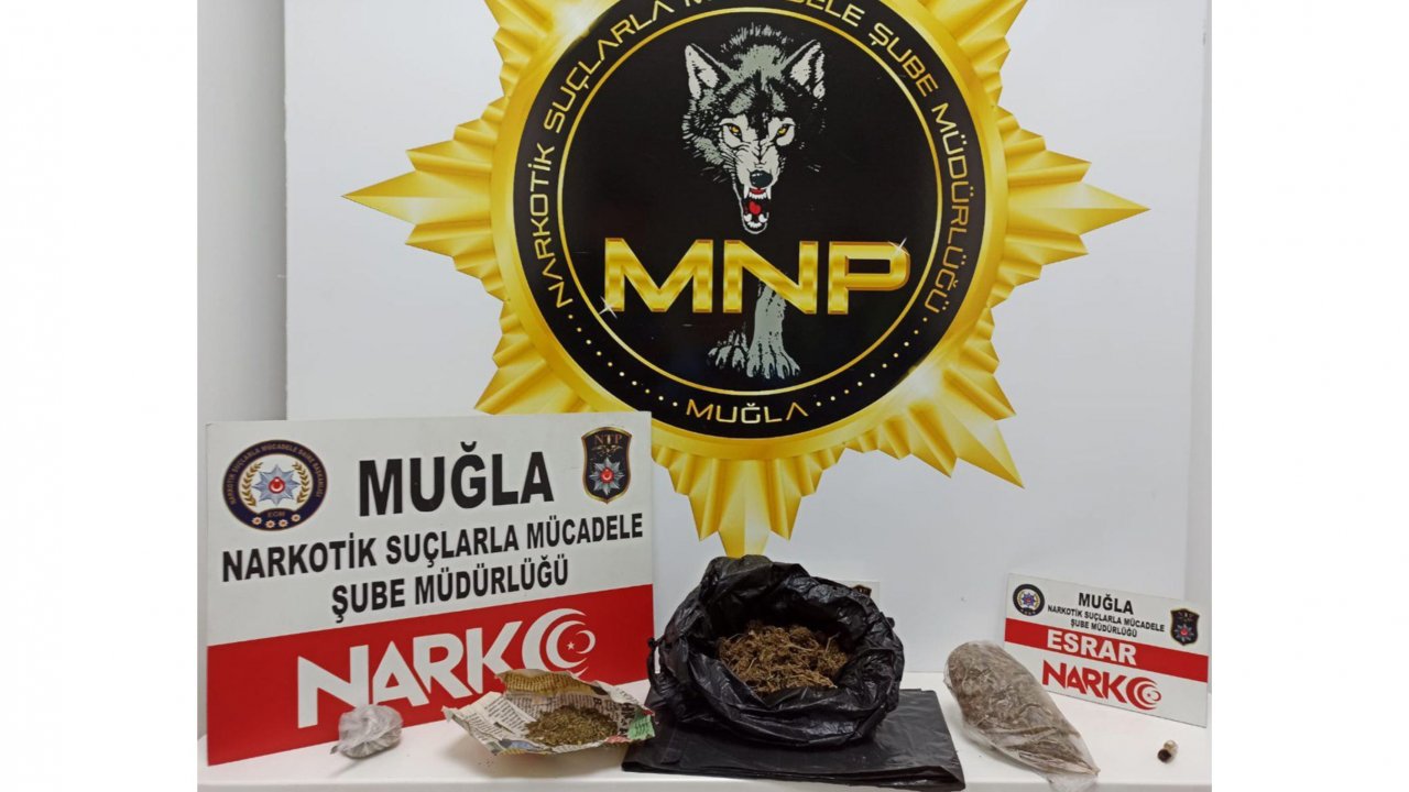 Menteşe’de uyuşturucu operasyonu