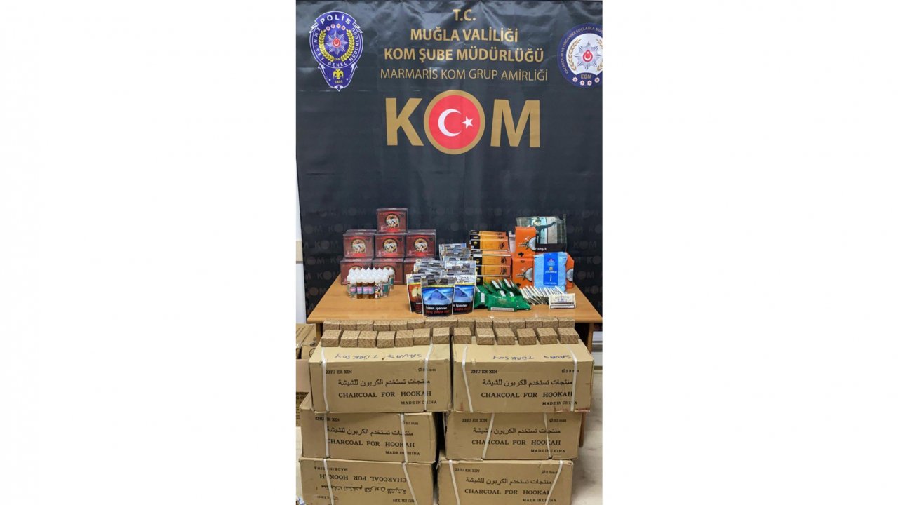 Alkol ve tütün mamulleri ele geçirildi