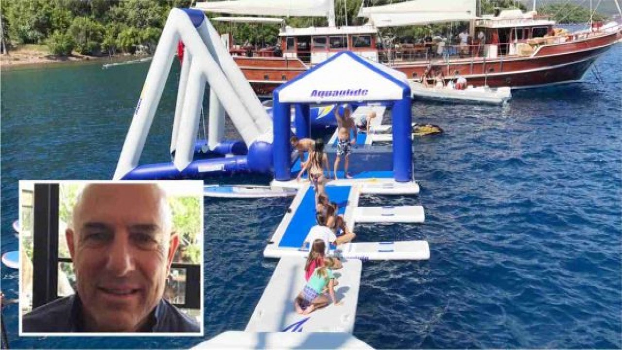 Dolar milyarderinden denizin ortasında su parkı