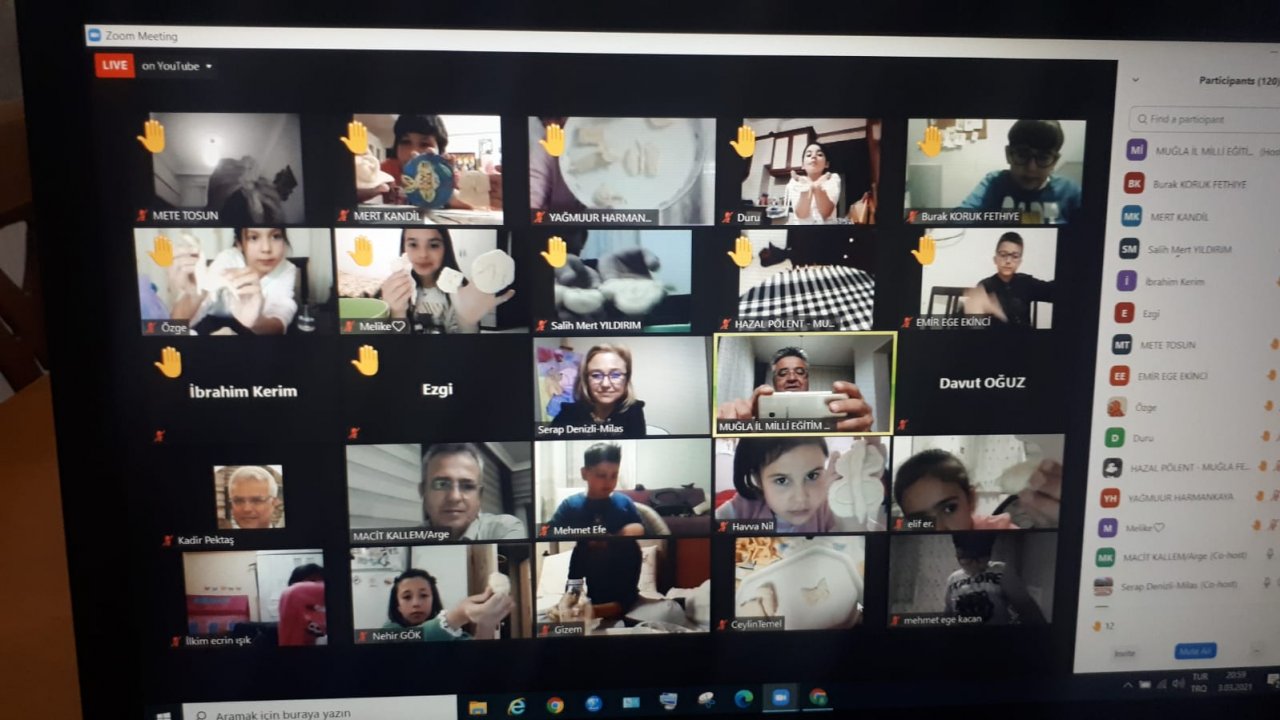 Öğrencilere Beçin Kalesi tanıtılıyor