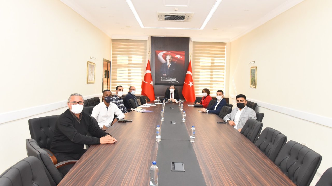 Vali Tavlı Başkanlığında Sağlık Turizmi Toplantısı yapıldı