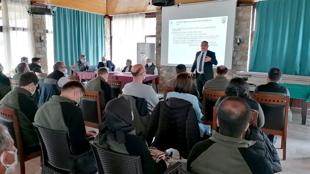 Yangın eğitimleri başladı