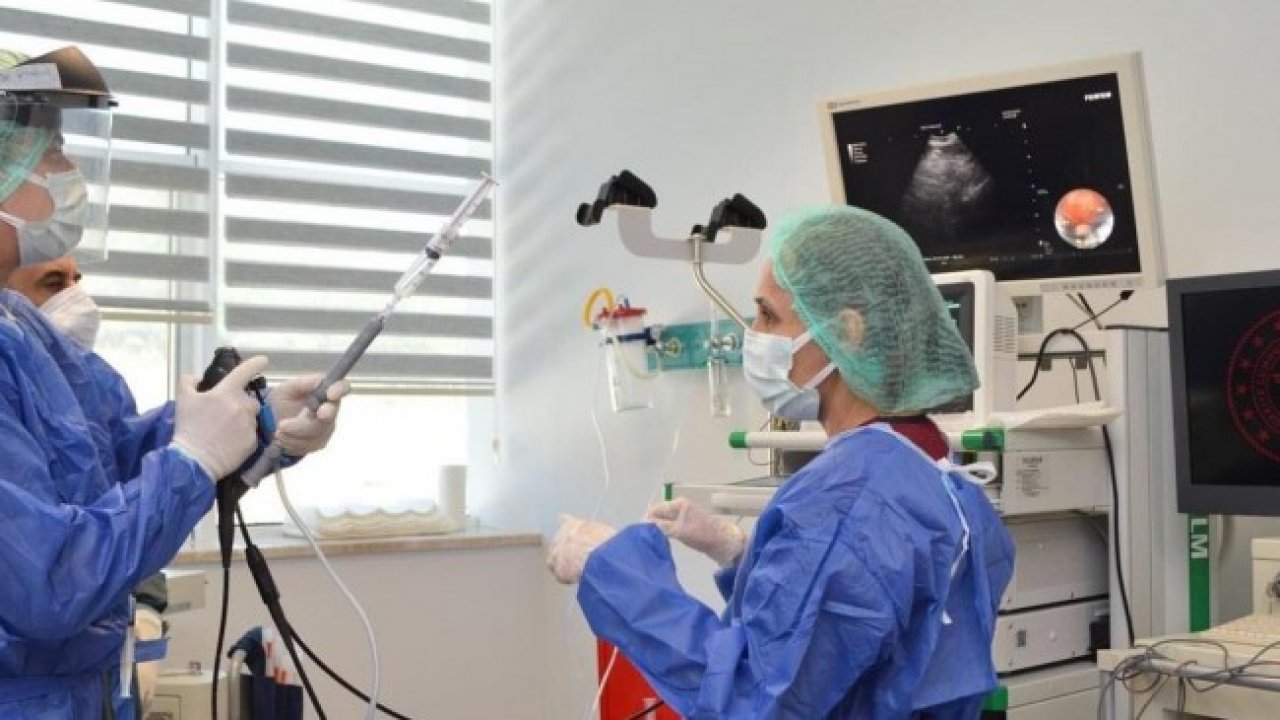 EBUS Bronkoskopi işlemi yapılmaya başlandı
