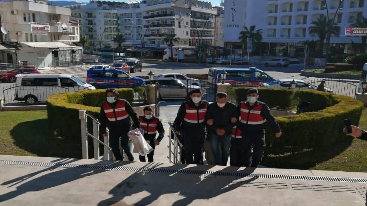 Marmaris'teki tefeci operasyonunda 2 tutuklama
