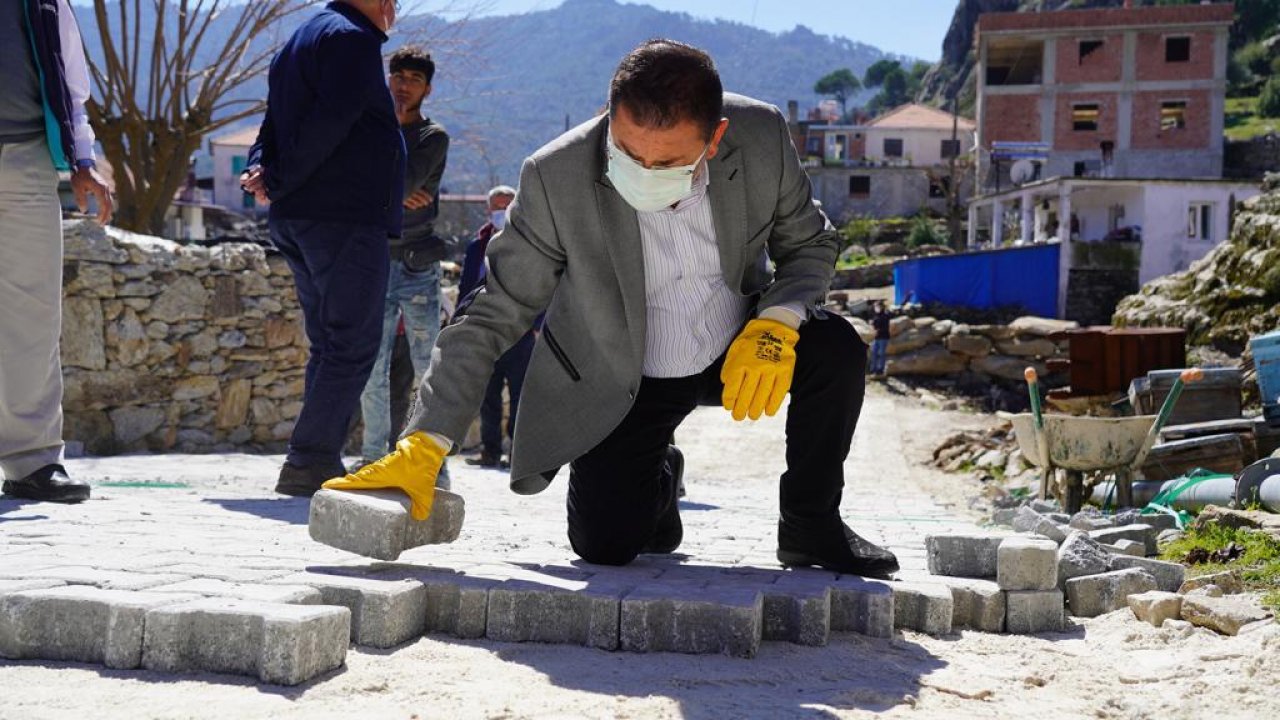 Milas’ta mahalle ve pazar ziyaretleri sürüyor