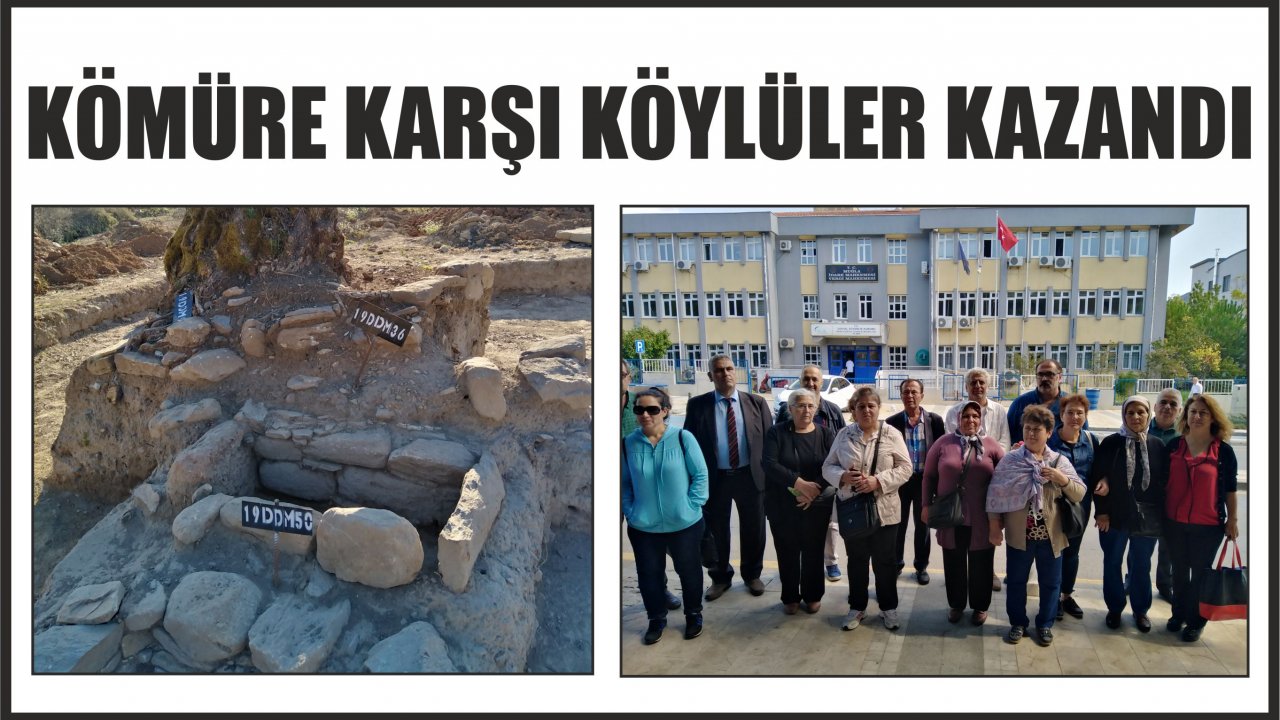 Kömüre karşı köylüler kazandı