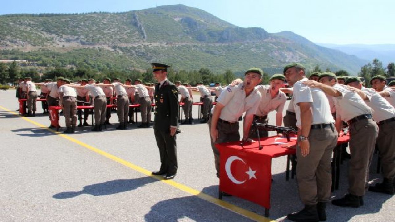 Kısa dönem Er’ler yemin etti