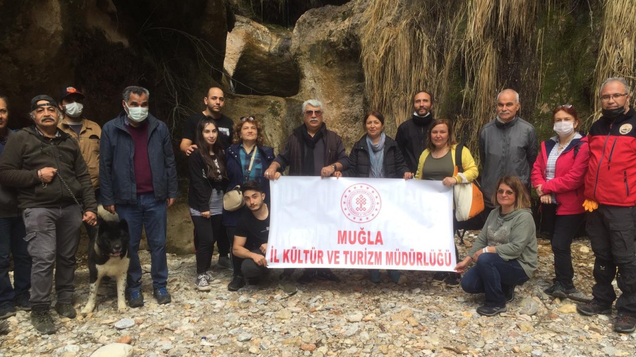 Muğla'da Değirmendere Kanyonu'nun tanıtımı için yürüyüş düzenlendi