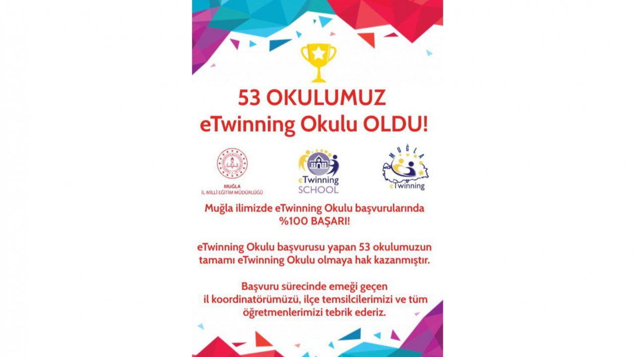 Muğla’da 53 Okul eTwinning okulu oldu