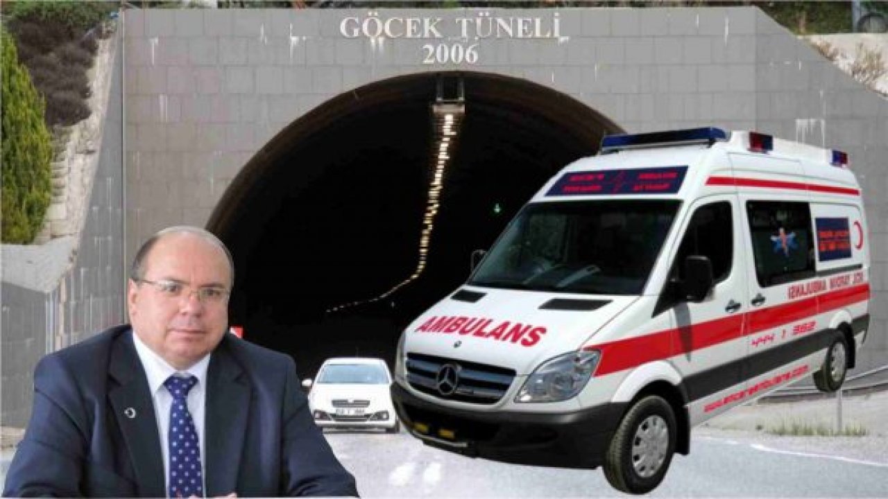 GÖCEK TÜNELİNDE SKANDAL AMBULANSI GEÇİRMEDİLER