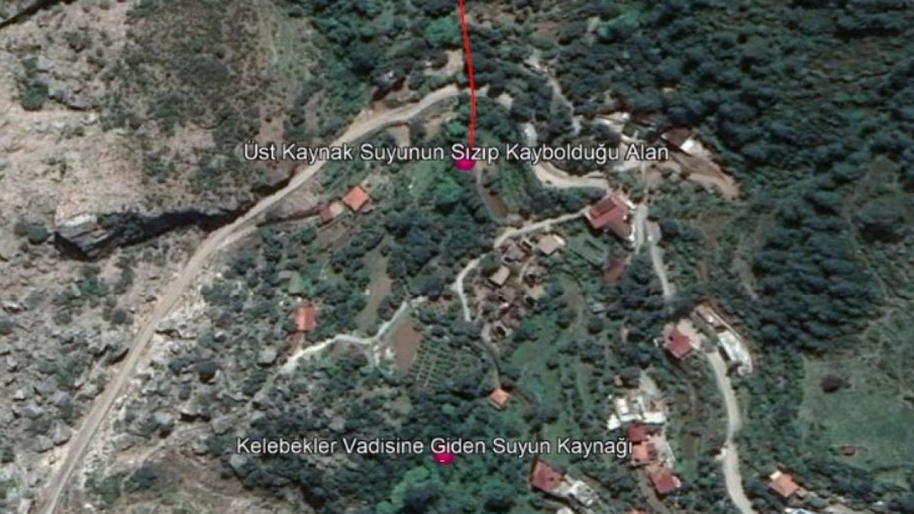 Muğla Valiliği Kelebekler Vadisi'ne akan suyun işletmeler tarafından kullanılmadığını açıkladı