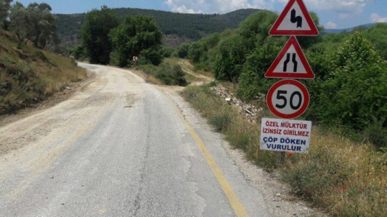 Yol kenarındaki tehdit levhaları tepki çekti