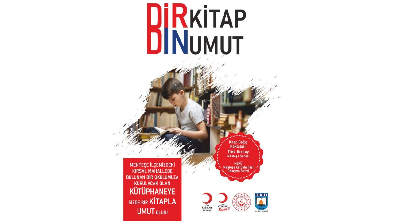 “Bir Kitap Bin Umut” kampanyası başlatıldı