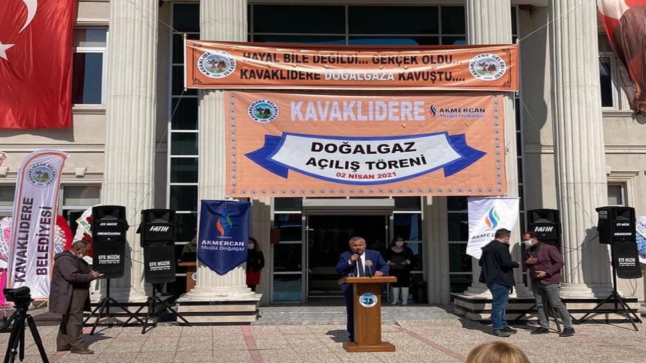 Kavaklıdere doğalgaz ile buluştu