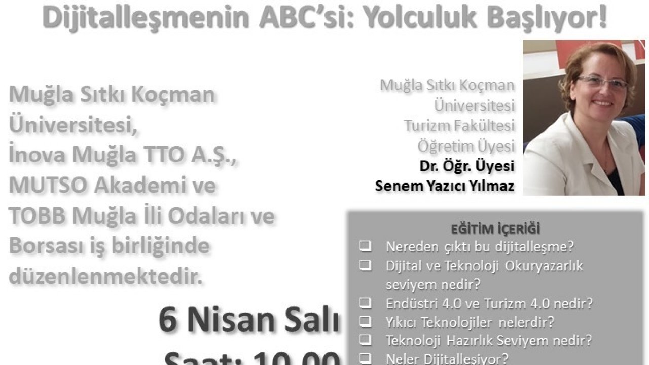 Dijitalleşme seminerlerinin 5'incisi düzenlenecek