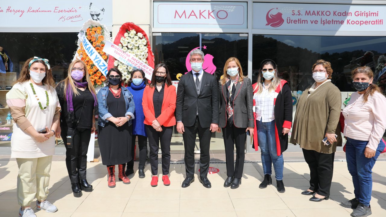 Marmaris'te S.S. MAKKO Kadın Girişimi Üretim ve İşletme Kooperatifi kuruldu