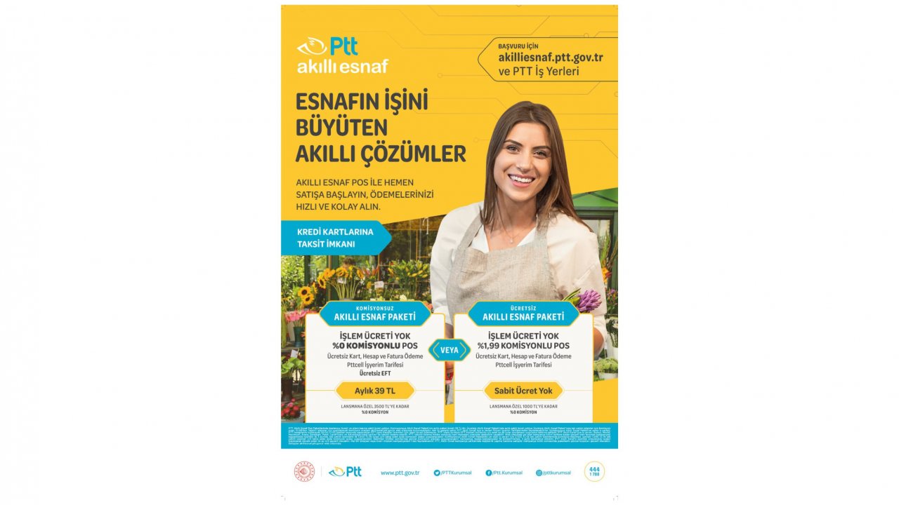 PTT Akıllı Esnaf Projesi