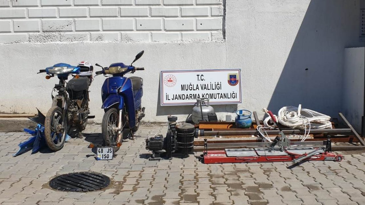 Motosiklet hırsızları yakalandı