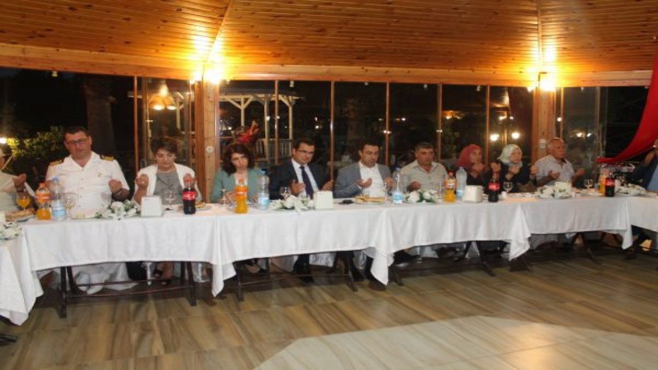 Kaymakam Güldoğan'dan şehit ailelerine iftar yemeği