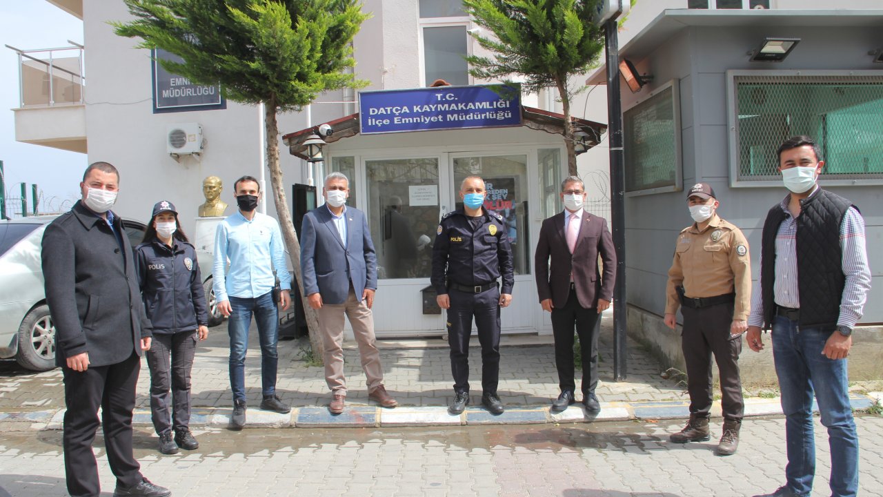 Datça emniyetine 10 Nisan Polis Haftası ziyareti
