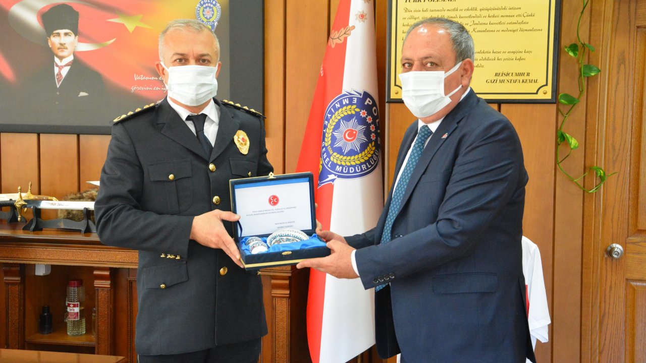 MEHMET KORKMAZ’DAN DİLBEROĞLU’NA ZİYARET