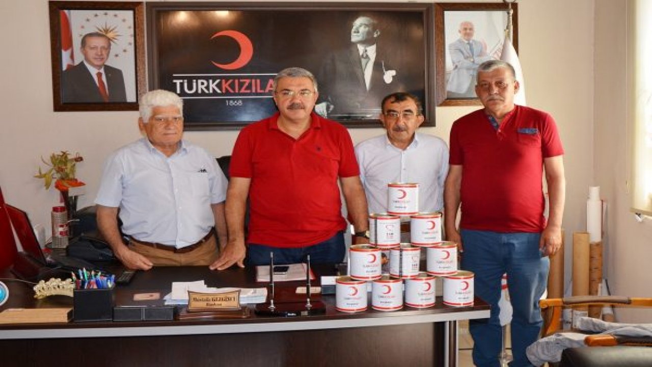 Milas Kızılay’dan ihtiyaç sahiplerine et konserve