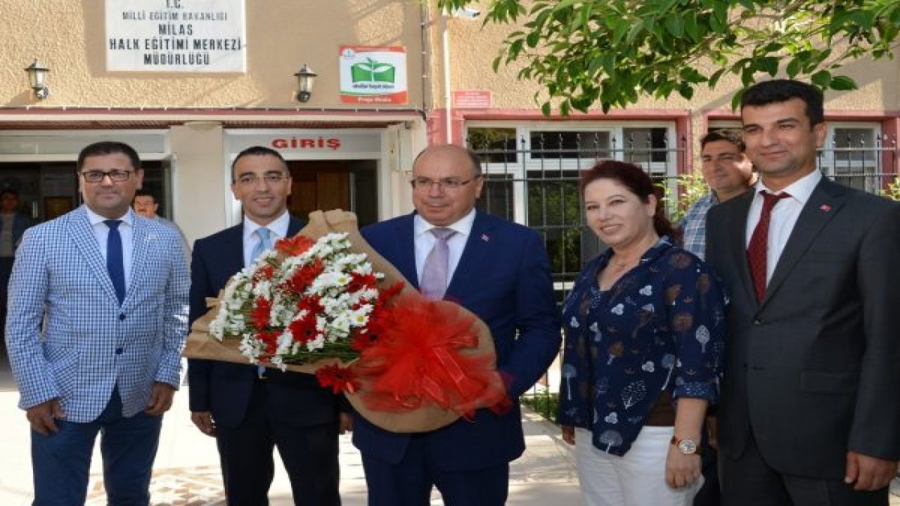 Vali Çiçek Milas’ta Muhtarlarla buluştu