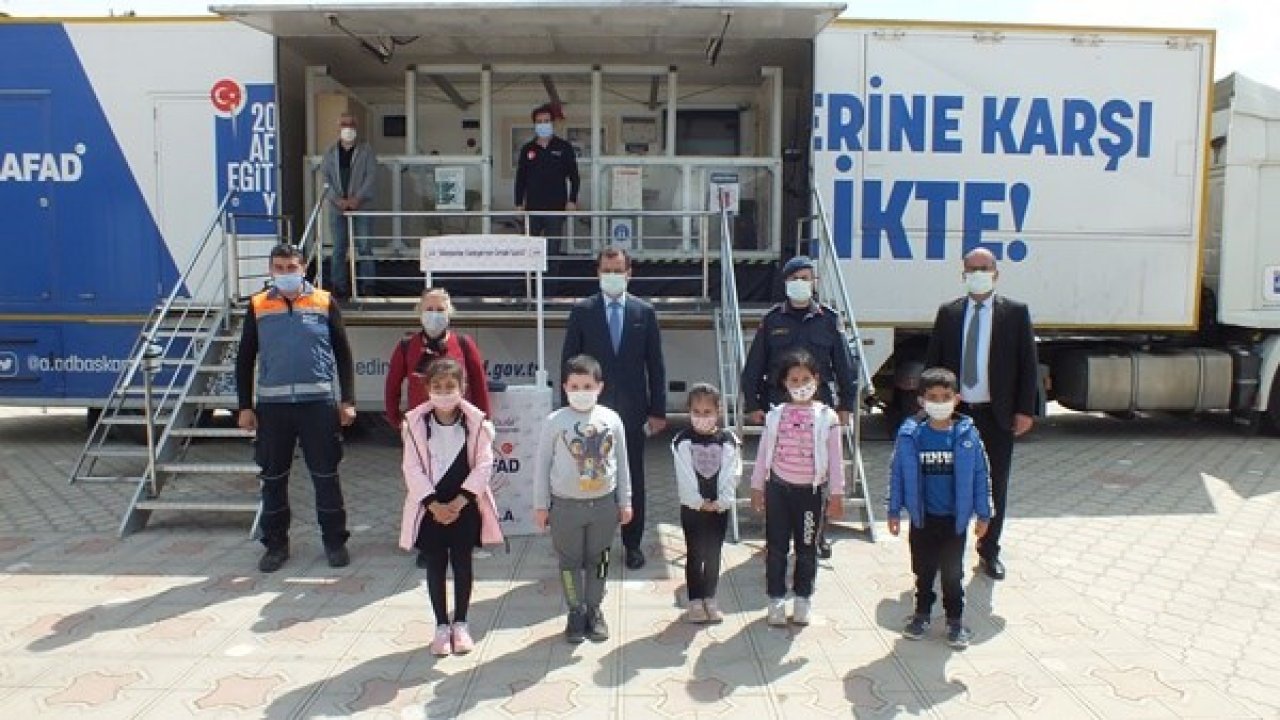 AFAD Deprem Simülasyon Tırı Dalaman’da