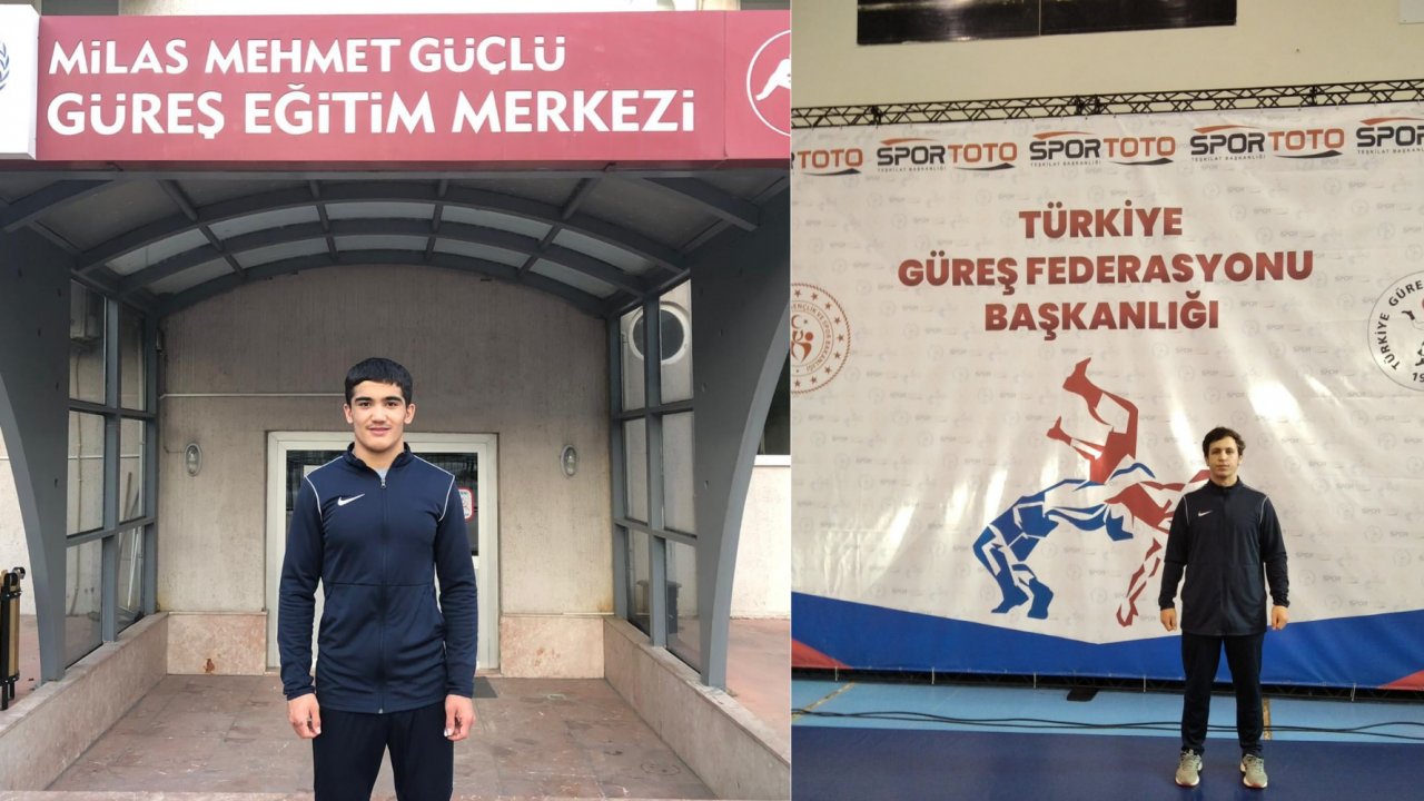 Milaslı güreşçiler milli takım kadrosunda