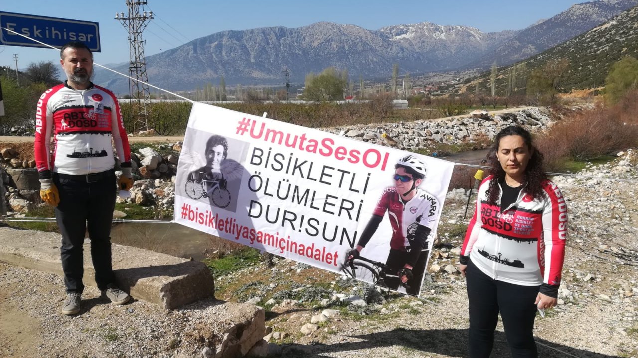 Bisiklet Turunda ‘Umut Gündüz’ farkındalığı