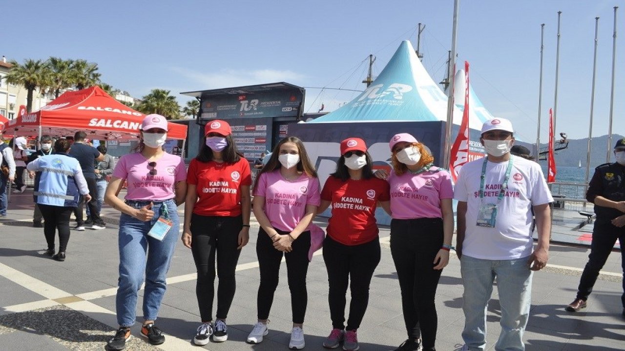 Bisiklet turunda KADES farkındalığı