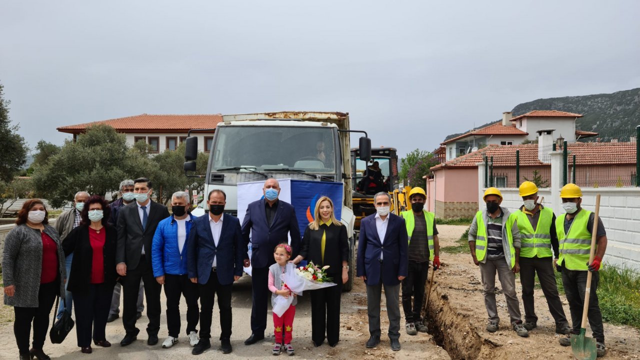 Doğalgaz temel atma töreni gerçekleştirildi