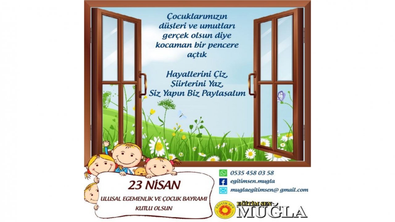“HAYALİNİ ÇİZ BİZ PAYLAŞALIM” ETKİNLİĞİ