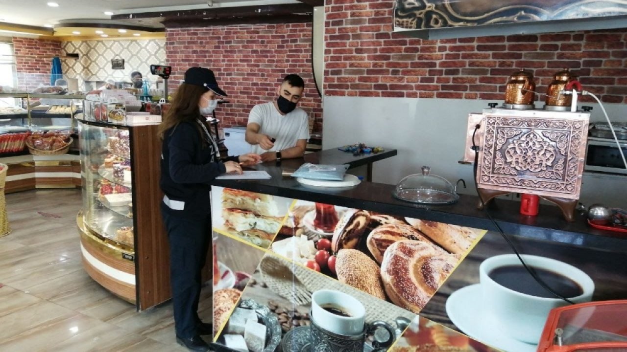 Fırın ve pastaneler denetlendi