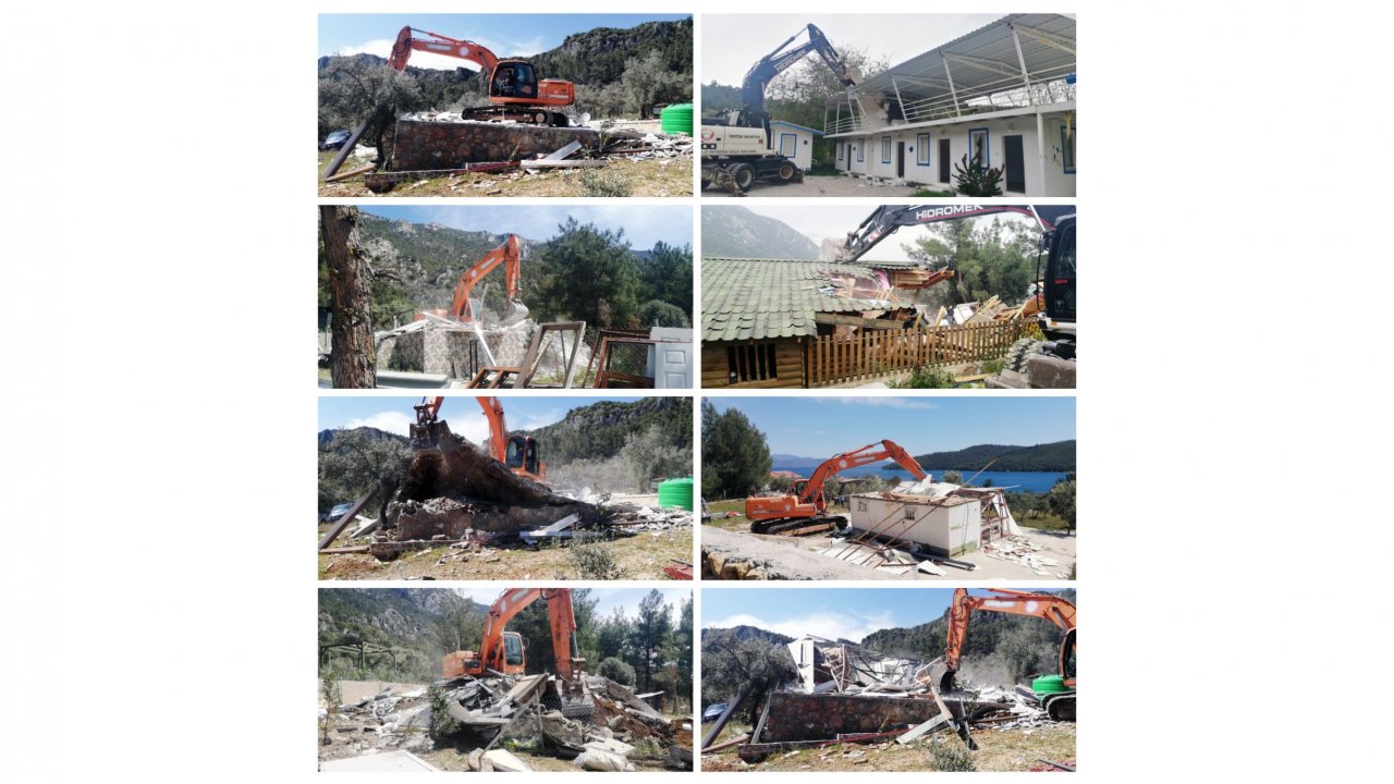 Menteşe Belediyesi:  “Kaçak yapılaşmaya yönelik mücadelemiz devam edecektir”