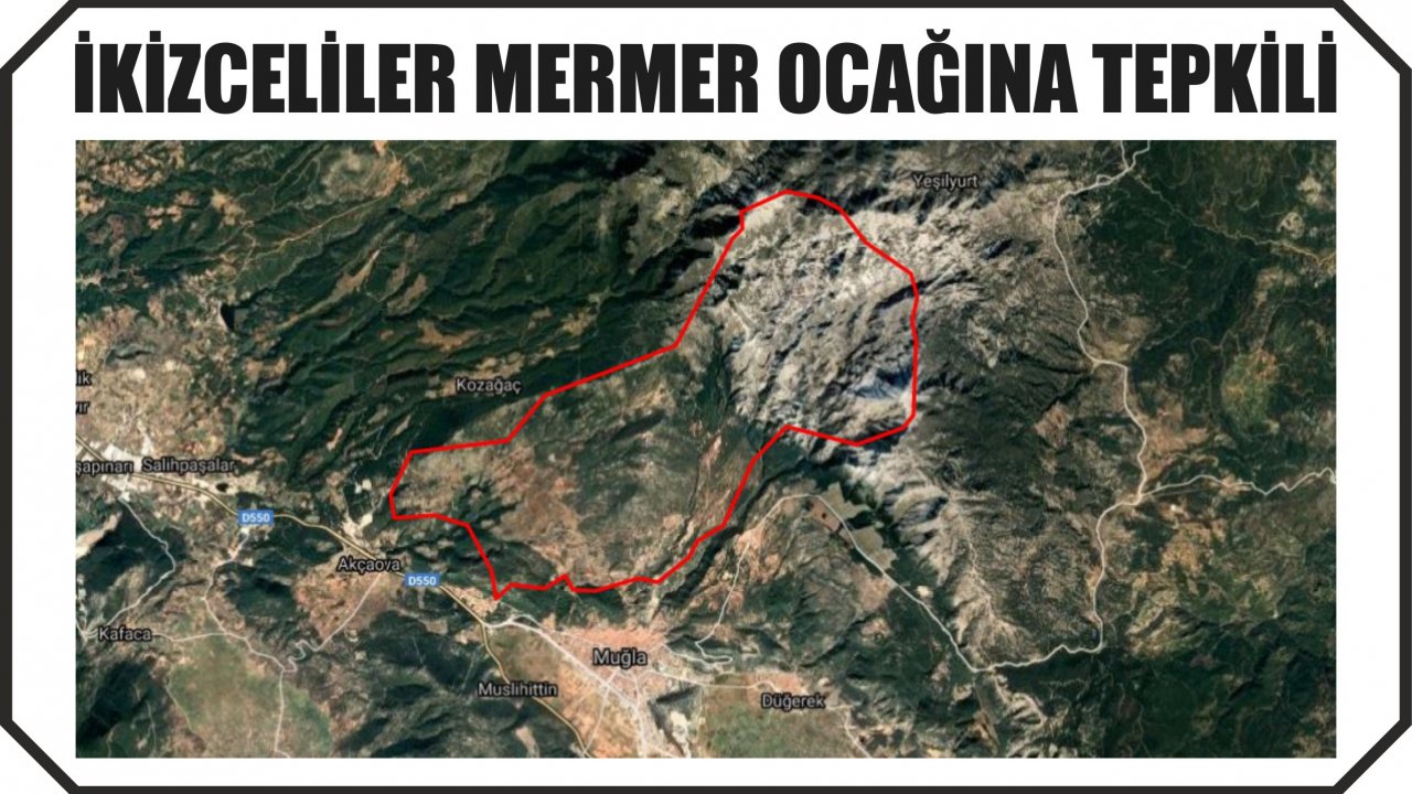 İkizceliler mermer ocağına tepkili