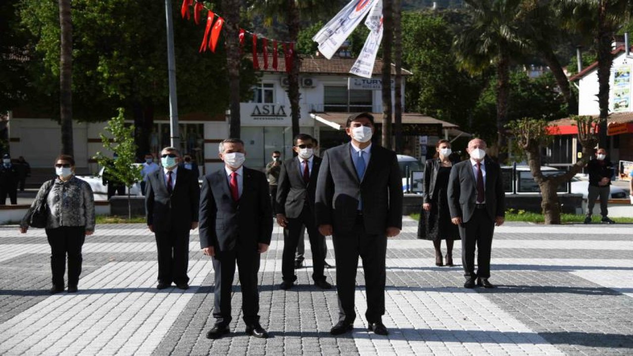 Fethiye'de 23 Nisan Törenle Kutlandı