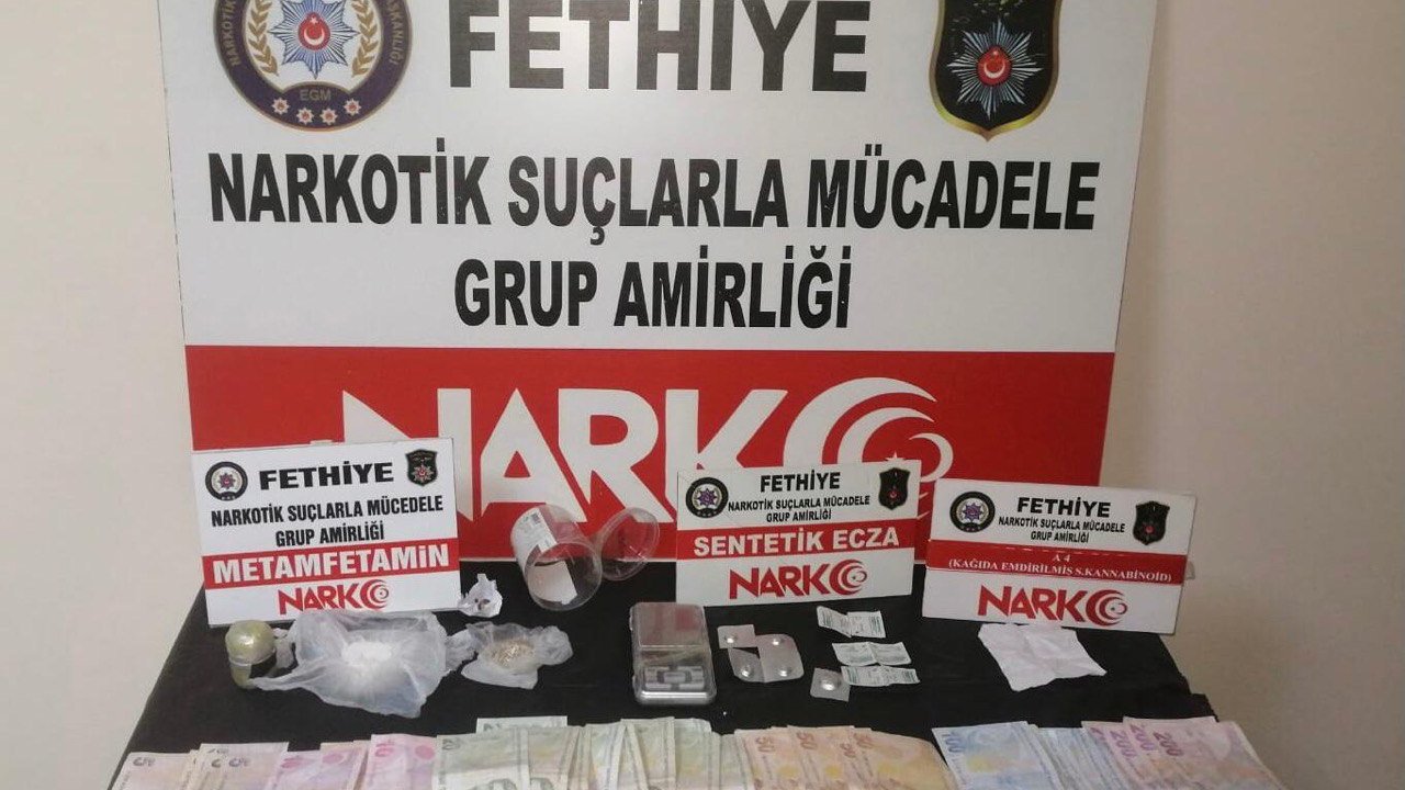 Fethiye’de uyuşturucu operasyonu:1 gözaltı