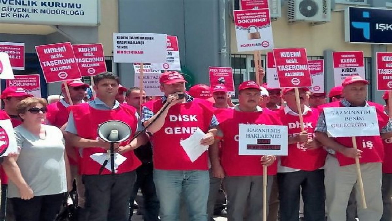 DİSK 16 Haziranda İş Bırakacak