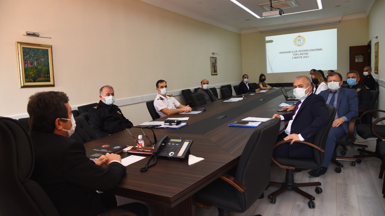Asayiş ve Pandemi Değerlendirme Toplantısı Düzenlendi