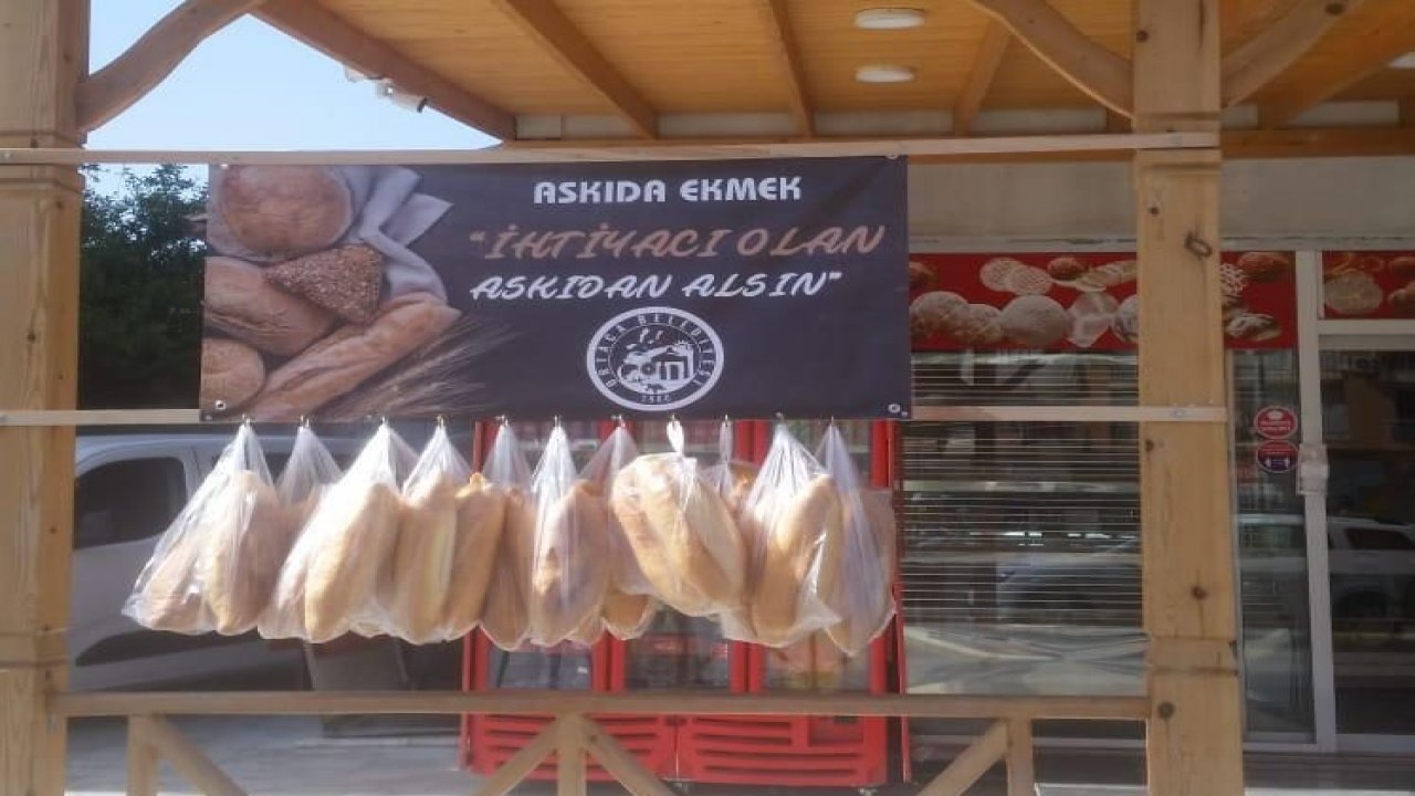 Ortaca'da Askıda Ekmek uygulaması başlatıldı