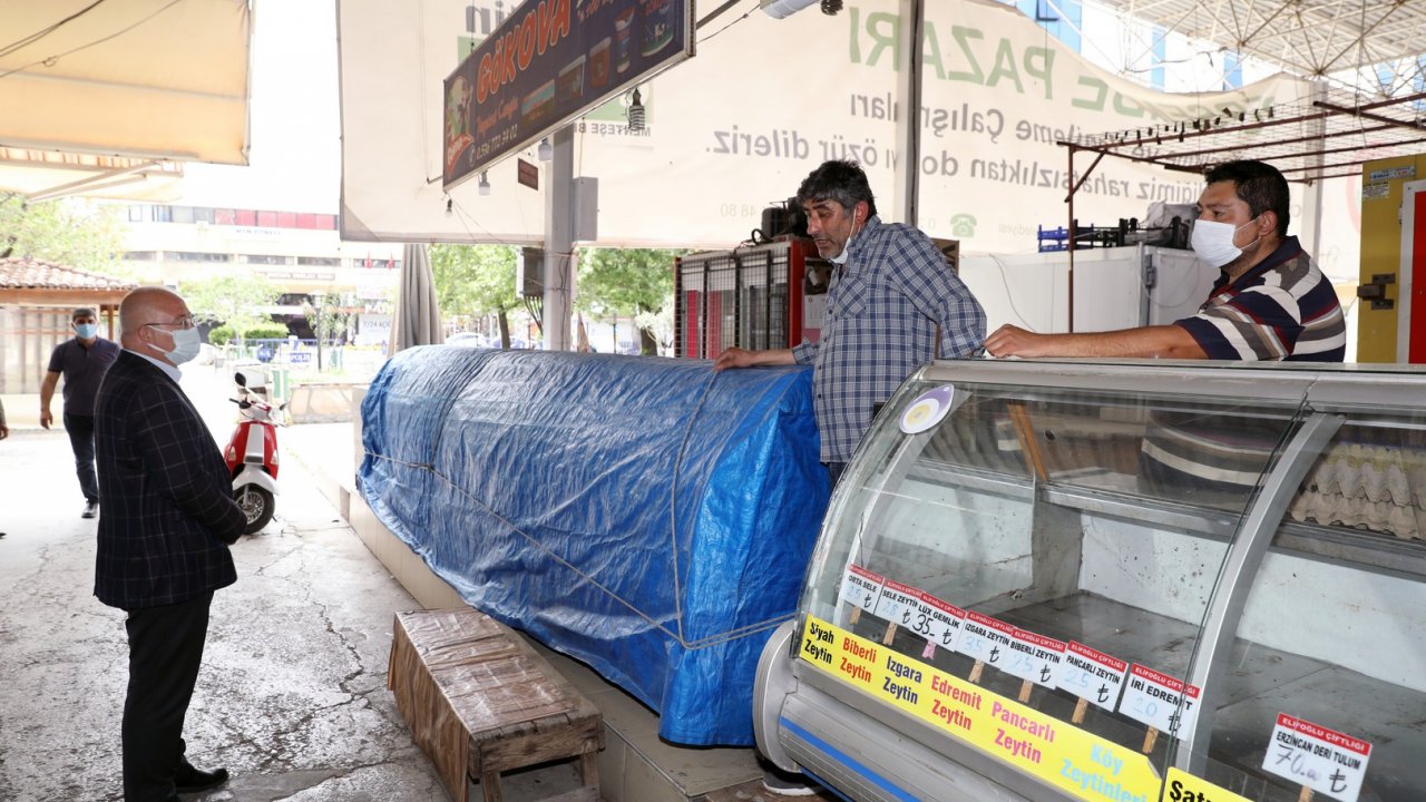 Pazaryeri Zemin Yenileme Çalışmaları Devam Ediyor