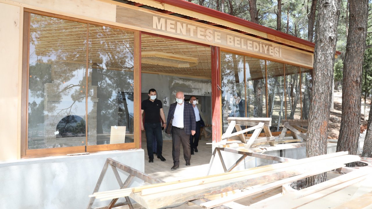 KIZILDAĞ MESİRE ALANINDA ÇALIŞMALAR SÜRÜYOR