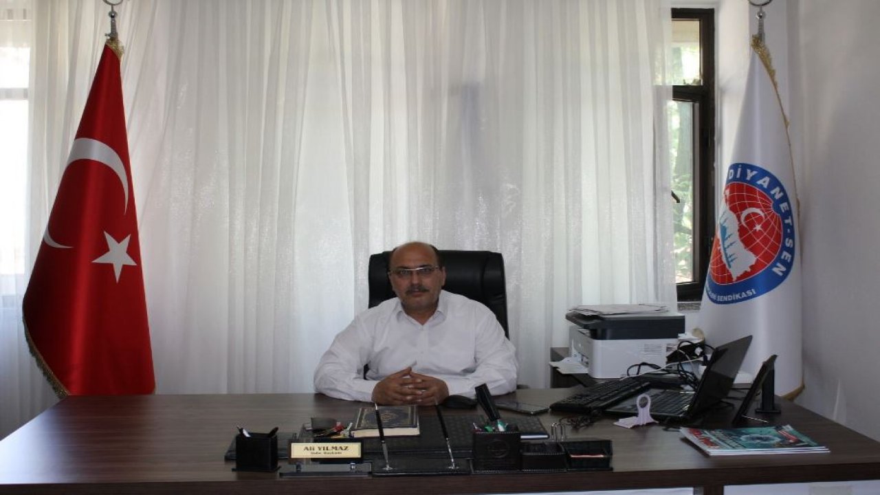 Diyanet-Sen Muğla Şube Başkanı Ali Yılmaz:  “Dünya sessiz kalarak bu zulme ortak olmaktadır”