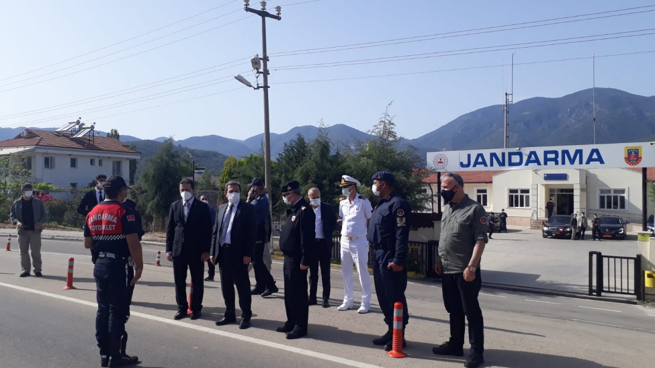 Vali Orhan Tavlı, tedbirleri yerinde denetledi