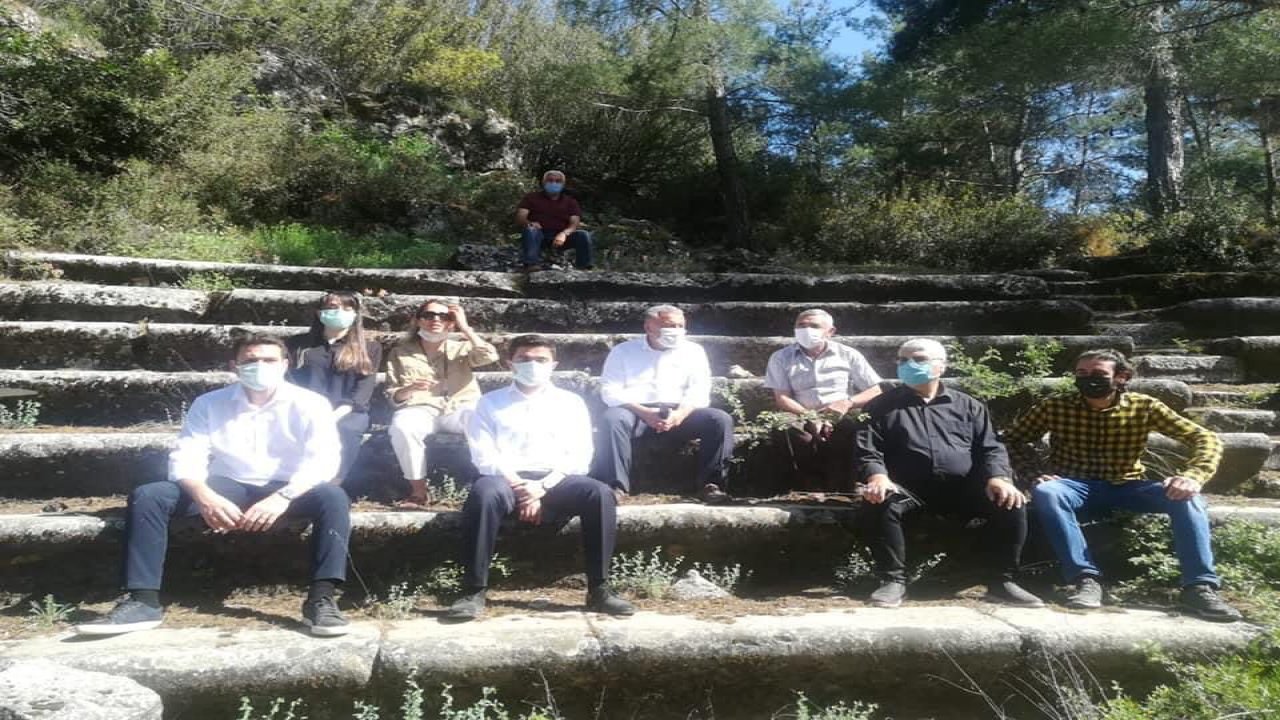 Hyllarima Antik Kenti'nde incelemelerde bulunuldu