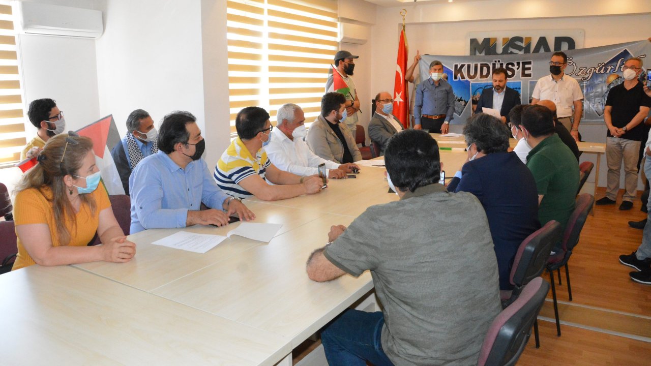 SİVİL TOPLUM KURULUŞLARINDAN İSRAİL'E ORTAK KINAMA