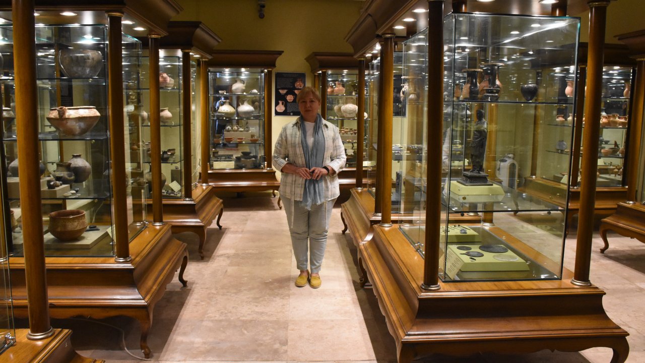 Eski medeniyetlerin izinin yer aldığı müze, zengin koleksiyonuyla ilgi görüyor